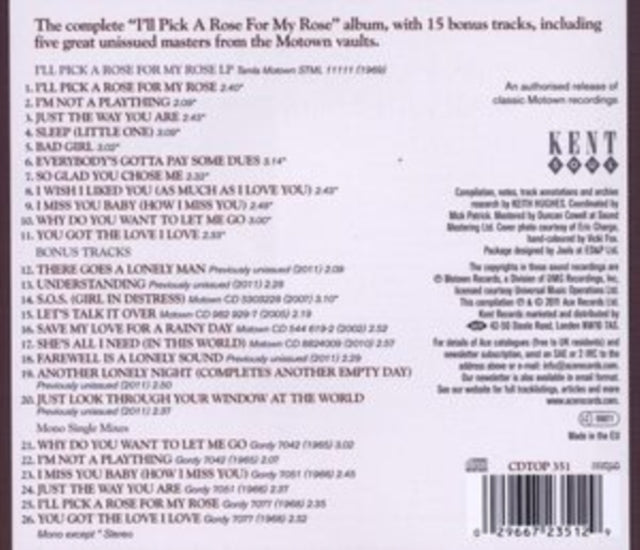 I'll Pick a Rose for My Rose