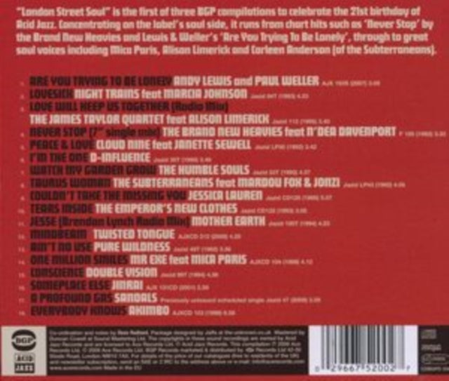 London Street Soul 1988-2009