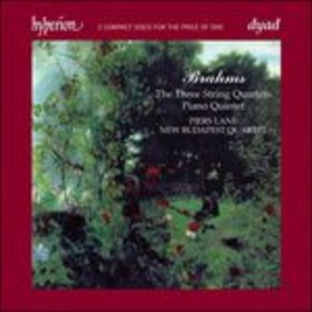 Brahms/three String Quartets/piano Qnt
