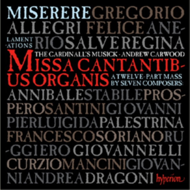 Miserere/Missa Cantantibus Organis