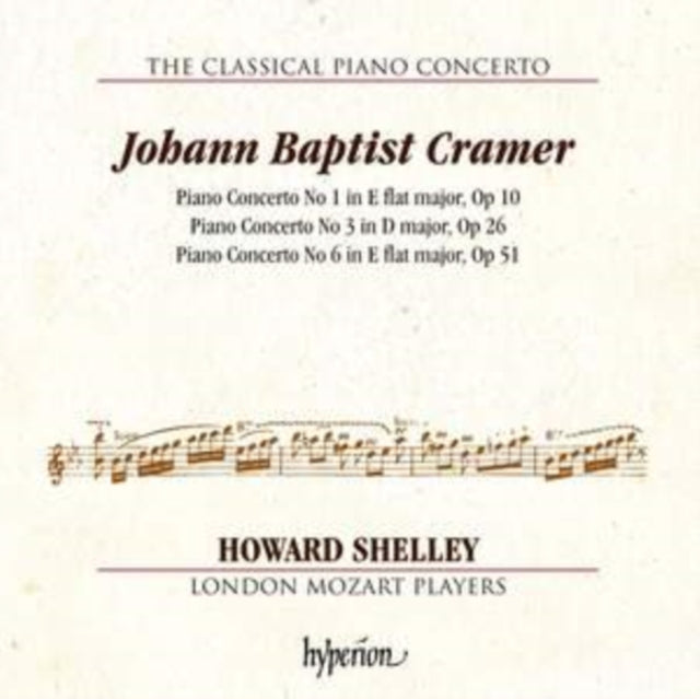 Johann Baptist Cramer: Piano Concerto No. 1 in E-flat Major...