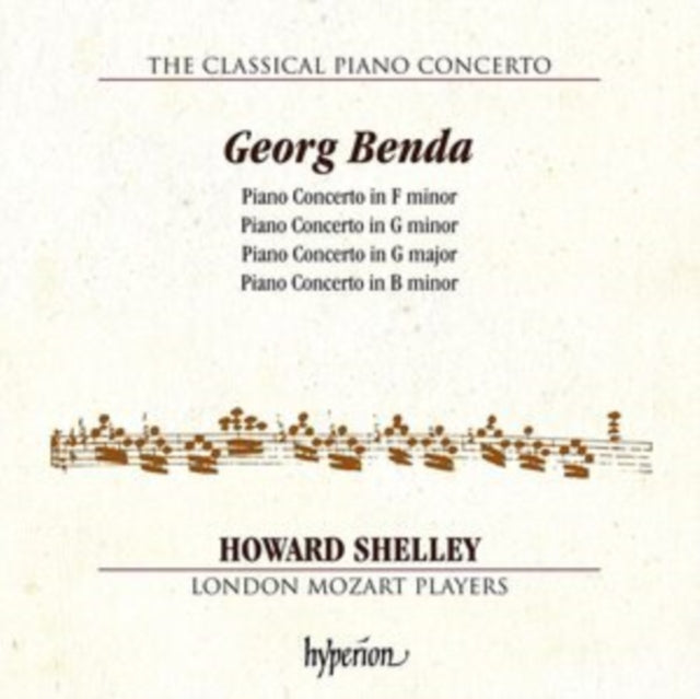 Georg Benda: Piano Concerto in F Minor/...