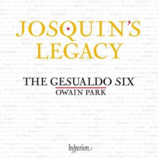 The Gesualdo Six: Josquin's Legacy