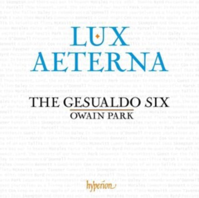 Owain Park/The Gesualdo Six: Lux Aeterna