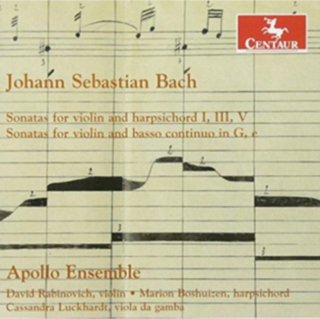 Johann Sebastian Bach: Sonatas for Violin and Harpsichord