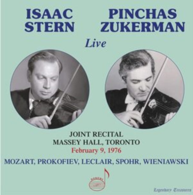 Isaac Stern & Pinchas Zukerman: Live