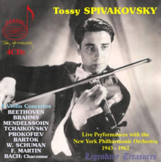 Tossy Spivakovsky: Live Performances With...