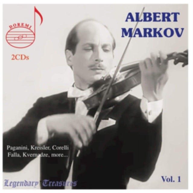 Albert Markov: Paganini, Kreisler, Corelli, Falla, Kvernadze/...