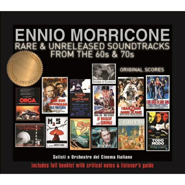 Ennio Morricone: Rare & Unreleased Soundtracks from the 60s & 70s