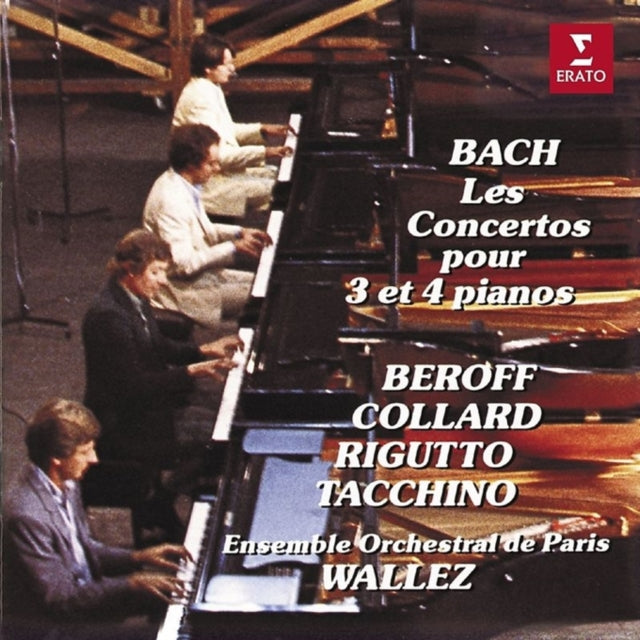 Bach: Concertos Pour 3 et Pianos (Beroff/ Collard/ Rigutto/ Tacch