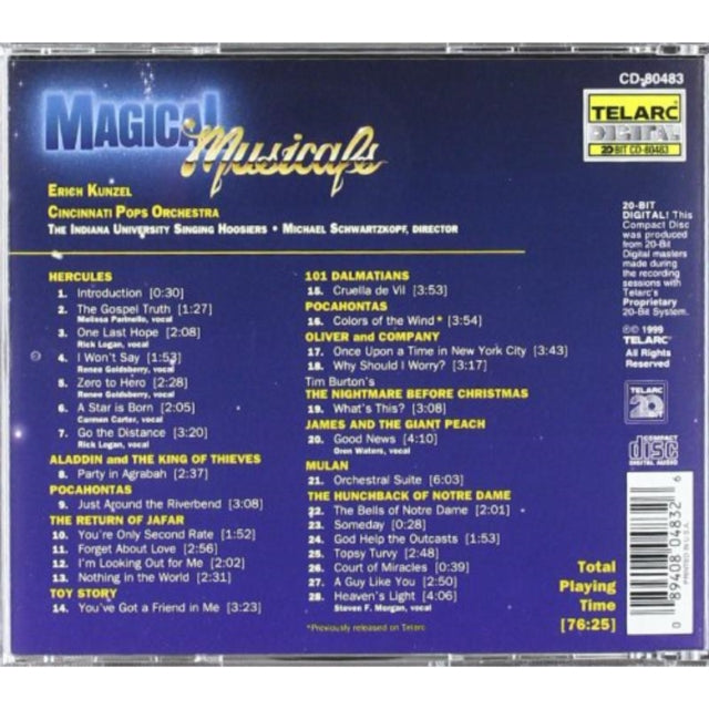 Magical Musicals (Kunzel, Cincinnati Pops Orchestra)