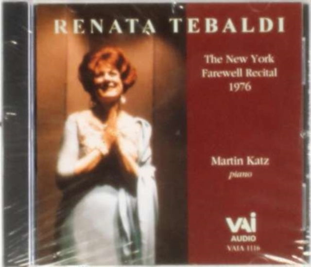 New York Farewell Recital 1976