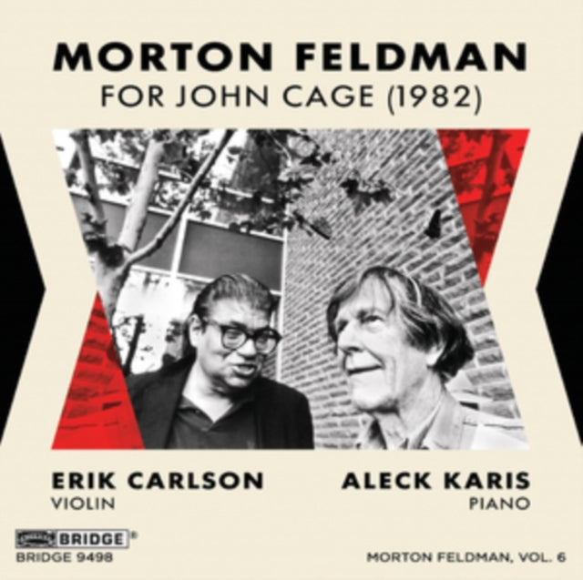 Morton Feldman: For John Cage