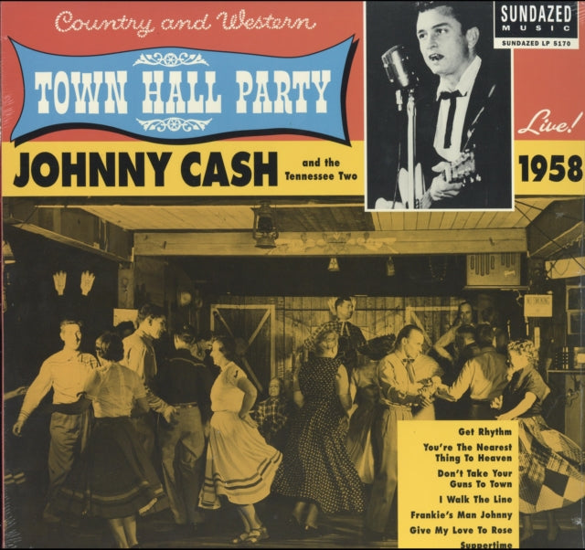 Johnny Cash Live At Town Hall Party 1958!