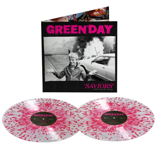 Saviors(Deluxe Edition) (Clear/Hot Pink Splatter Vinyl) (Indies)