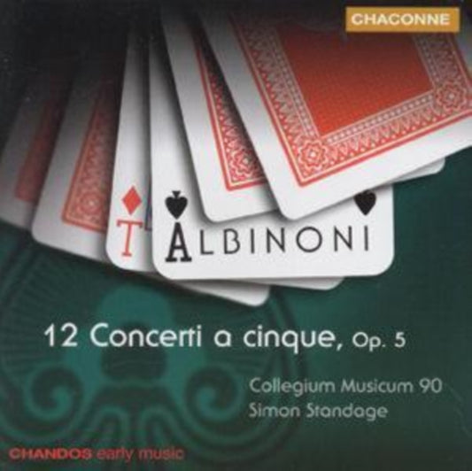 12 CONCERTI A CINQUE OP.5 - Tomaso Albinoni