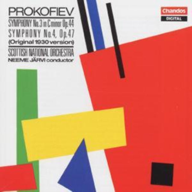 SYMPHONIES 3 & 4 - Sergei Prokofiev