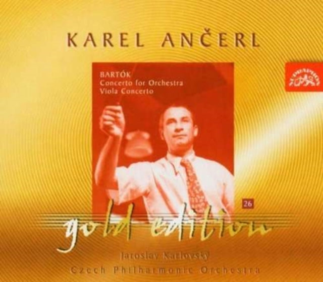 Concerto for Orchestra, Viola Concerto [gold Edn] (Ancerl)