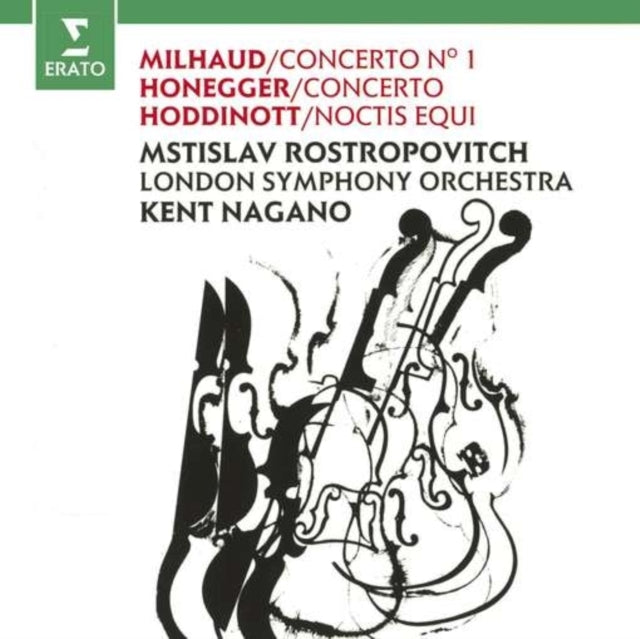 Milhaud: Concerto No. 1/Honegger: Concerto/Hoddinott: Noctis Equi