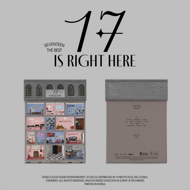 SEVENTEEN Best Album '17 IS RIGHT HERE' (HEAR Ver.)