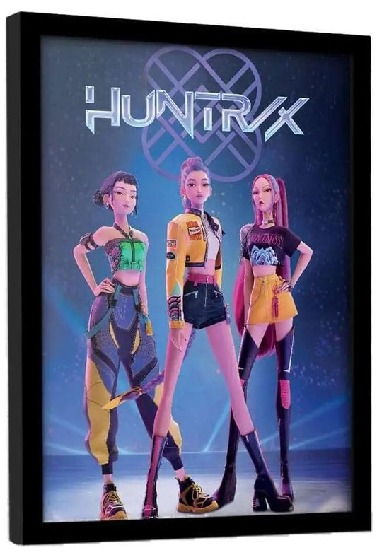 K-Pop Demon Hunters (Huntrix) Framed Collector Print