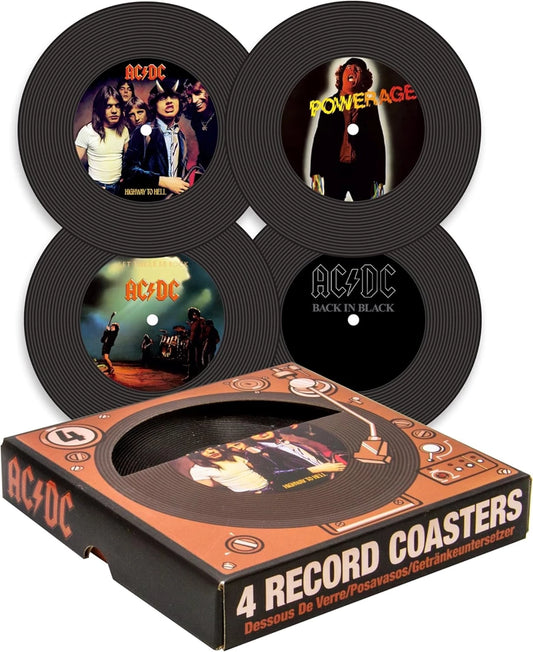 Ac/Dc Set Of 4 Coasters