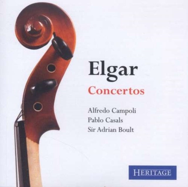 Elgar Concertos Casals Boult