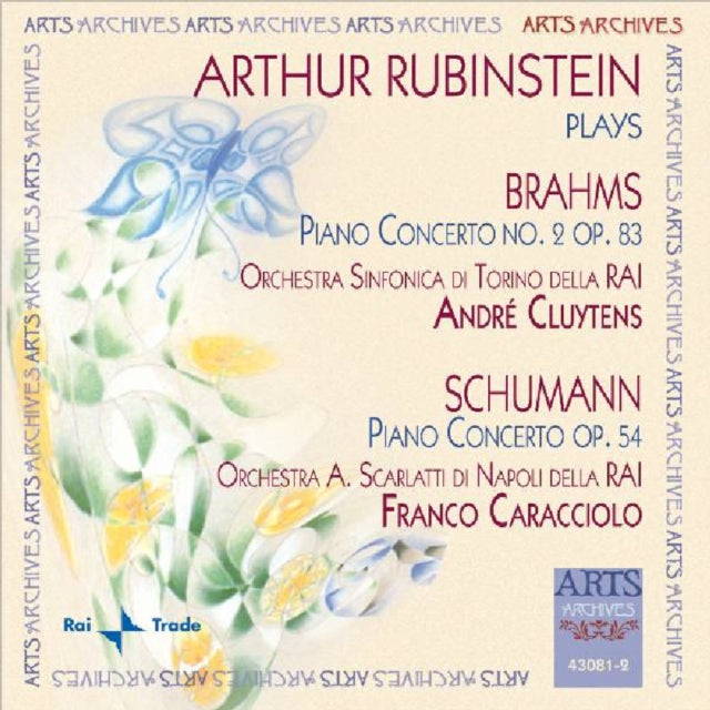 Arthur Rubinstein Plays Brahms: Piano Concerto No. 2, Op. 83/...