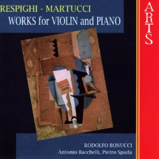 Martucci/vln and Pno Son/respighi/5 Pezzi