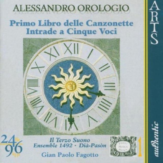 Primo Libro Delle Canzonette a 3 Voci (Ensemble 1492)