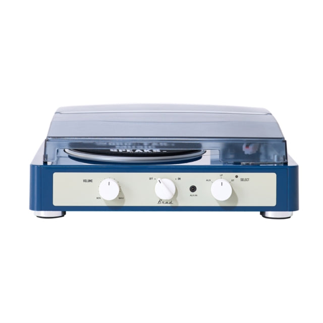 Brad MKII Record player (Built-In Bluetooth 5.0 & Pitch Control) (Navy)