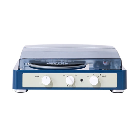 Brad MKII Record player (Built-In Bluetooth 5.0 & Pitch Control) (Navy)