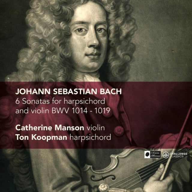 Johann Sebastian Bach: 6 Sonatas for Harpsichord and Violin...