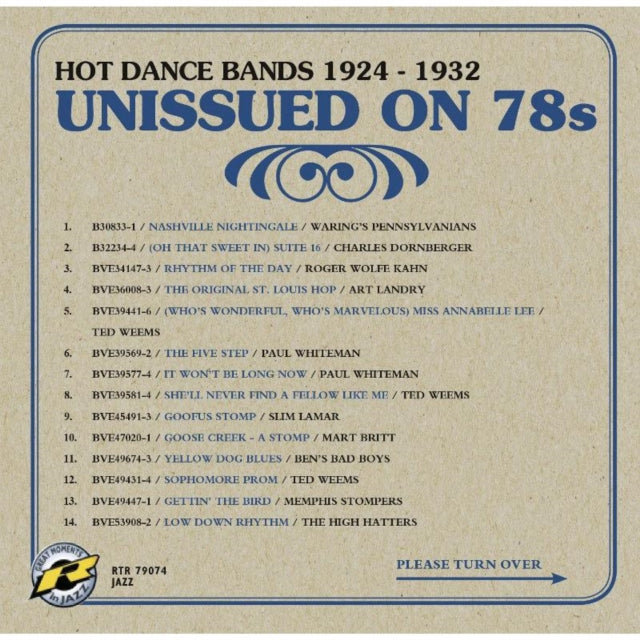 Unissued On 78s