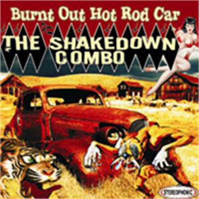 BURNT OUT HOT ROD CAR