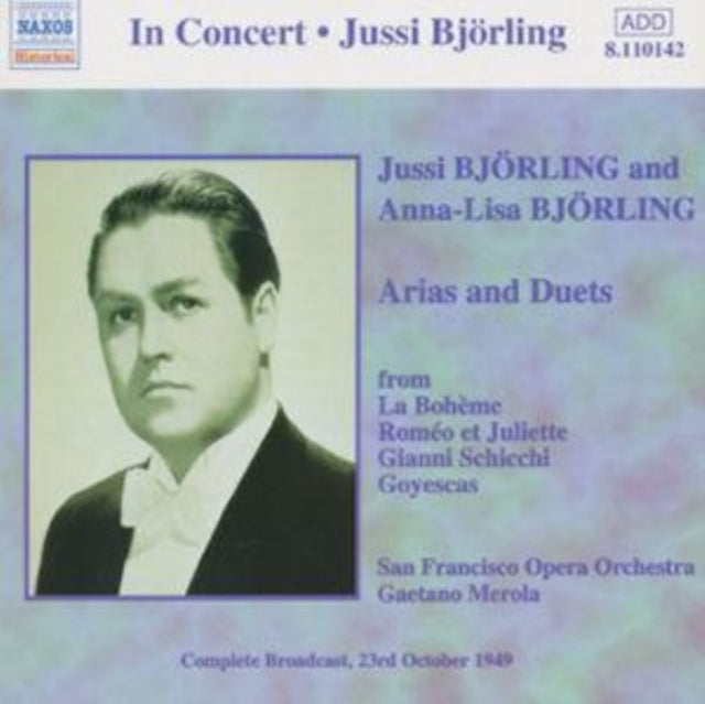 OPERA ARIAS - Jussi & Anna-Lisa Bjorling