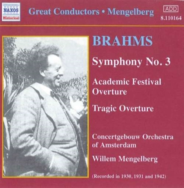 Symphony No. 3 (Mengelberg, Concertgebouw of Amsterdam)