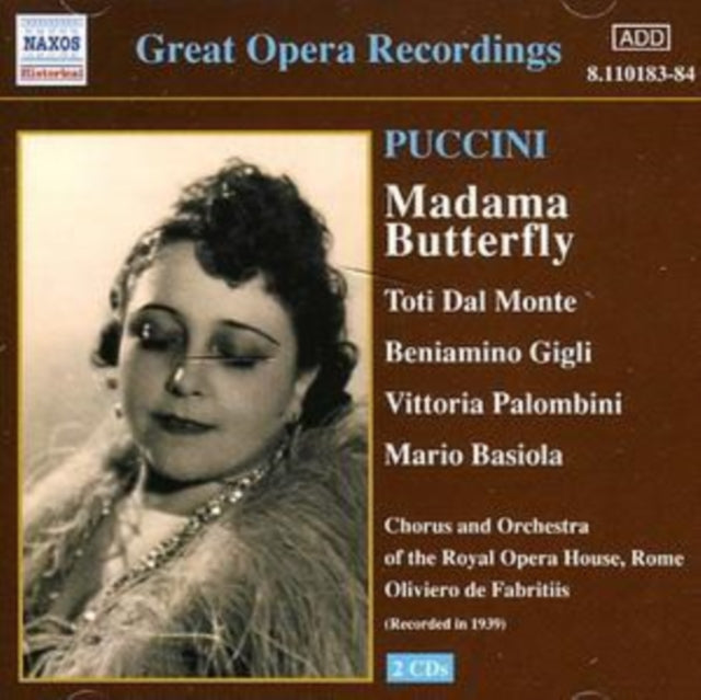 Madama Butterfly (De Fabritiis, Rome Opera House Orchestra)