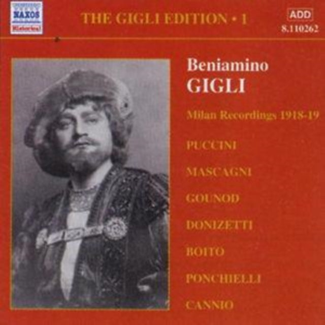 Gigli Edition Vol. 1, The: Milan Recordings 1918 - 1919