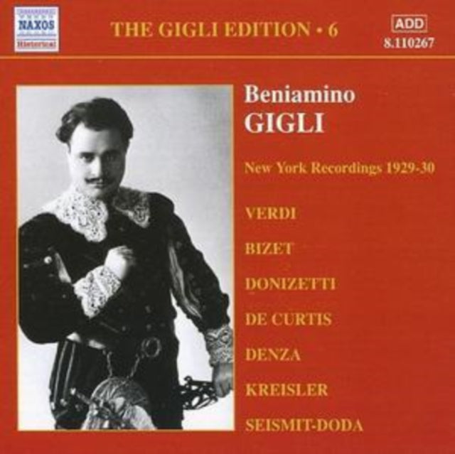 Gigli Edition 6, The - New York Recordings 1929 - 1930