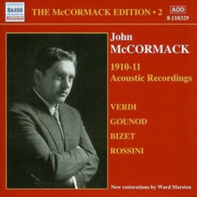 Mccormack Edition 2, The: 1910 - 11 Acoustic Recordings