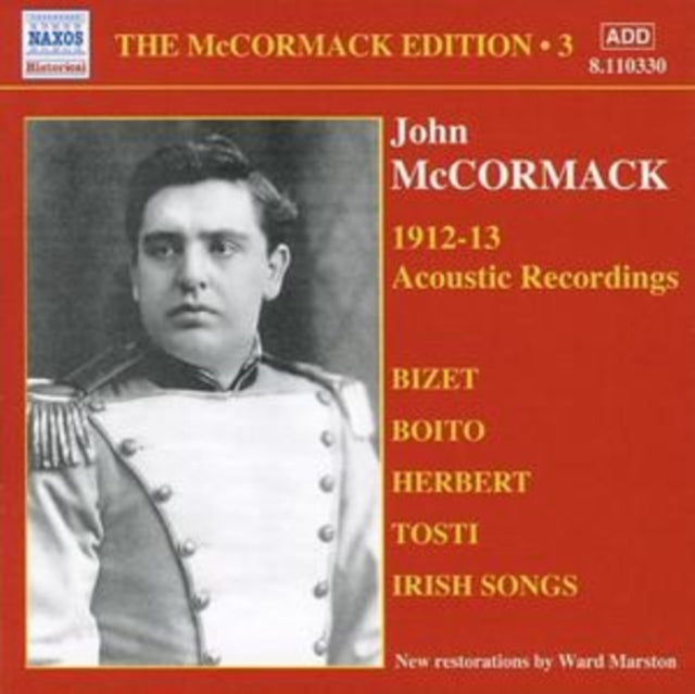 Mccormack Edition 3, The: 1912 - 13 Acoustic Recordings
