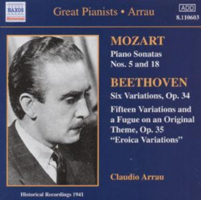 Claudio Arrau: Mozart / Beethoven