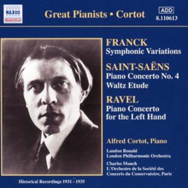 Piano Concertos (Ronald, Munch, Lpo, Cortot)