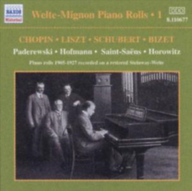 The Welte-mignon Reproducing Piano Rolls Vol. 1