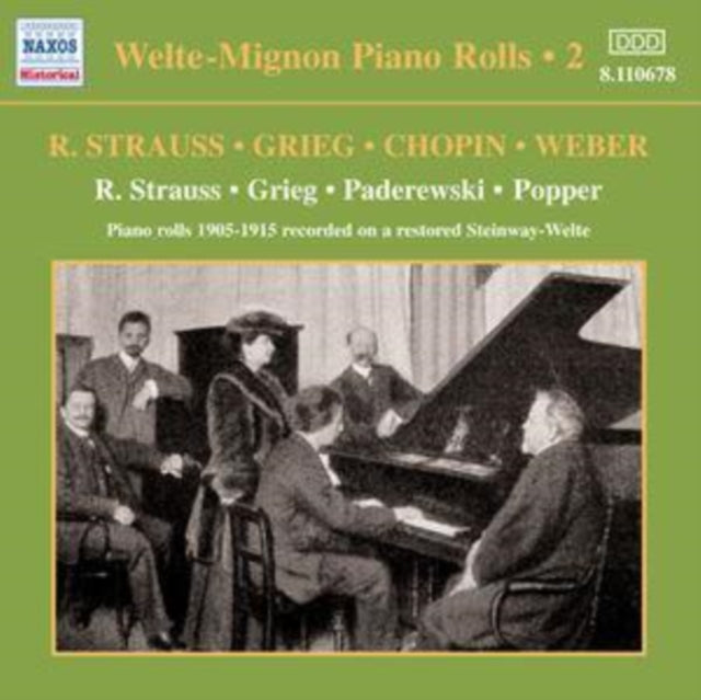 The Welte-mignon Reproducing Piano Rolls Vol. 2