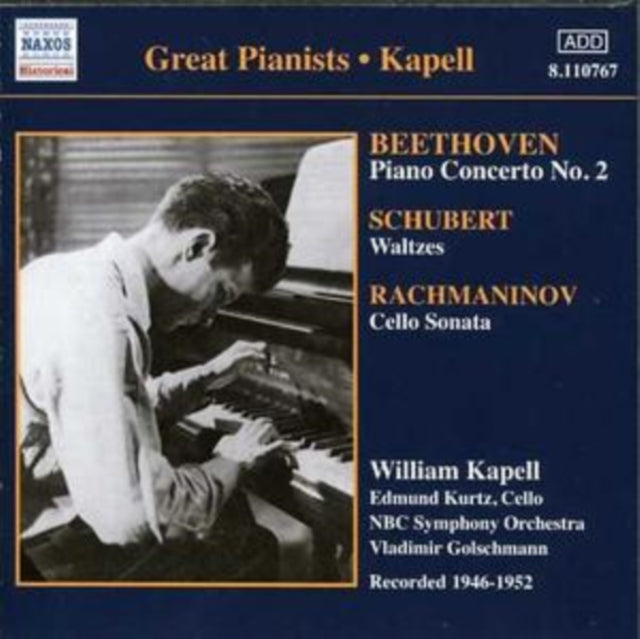 Piano Concerto No. 2/waltzes/cello Sonata (Kapell)