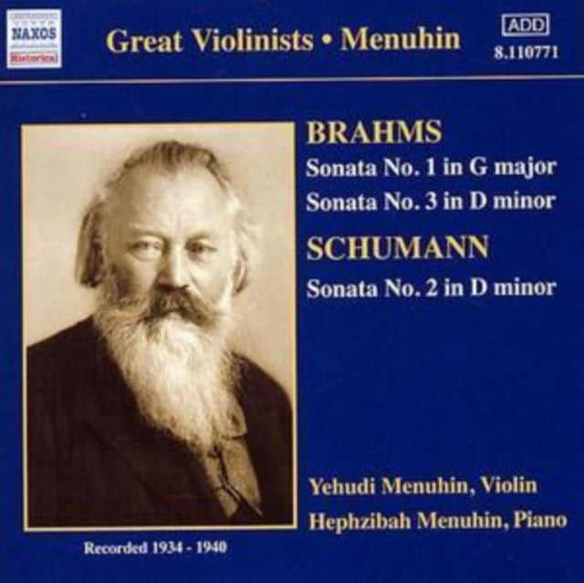 Sonata No. 1, Sonata No.3/sonata No. 2 (Menuhin)