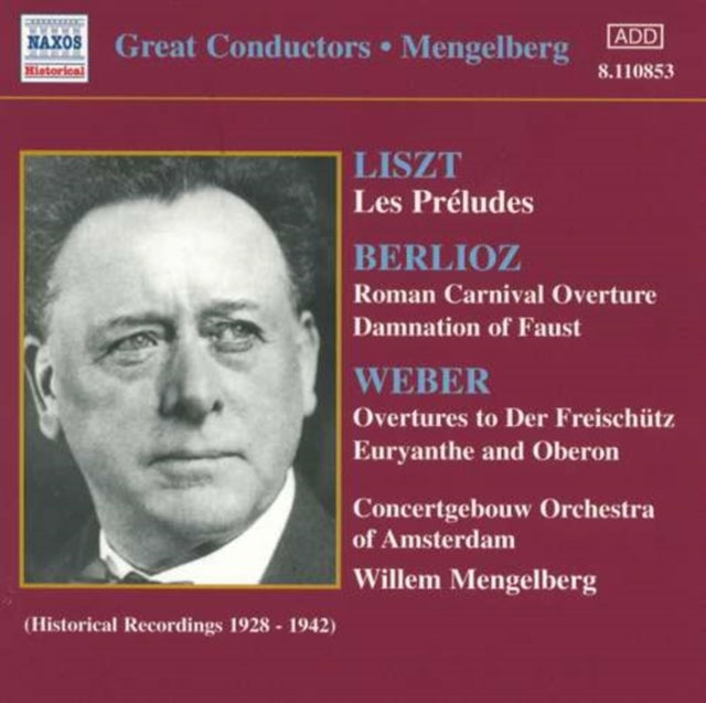 Mengelberg Conducts Orchestral Works 1928 - 1942