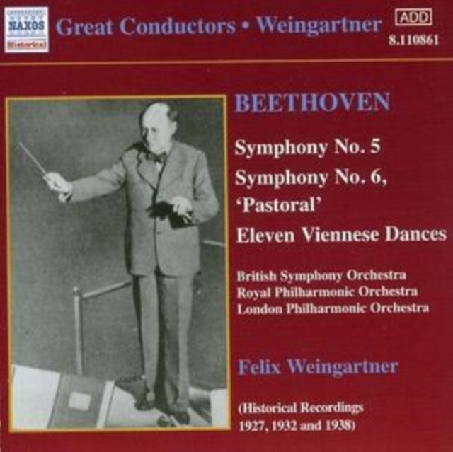 Symphonies Nos. 5 and 6 (Rpo, Lpo, Weingartner)